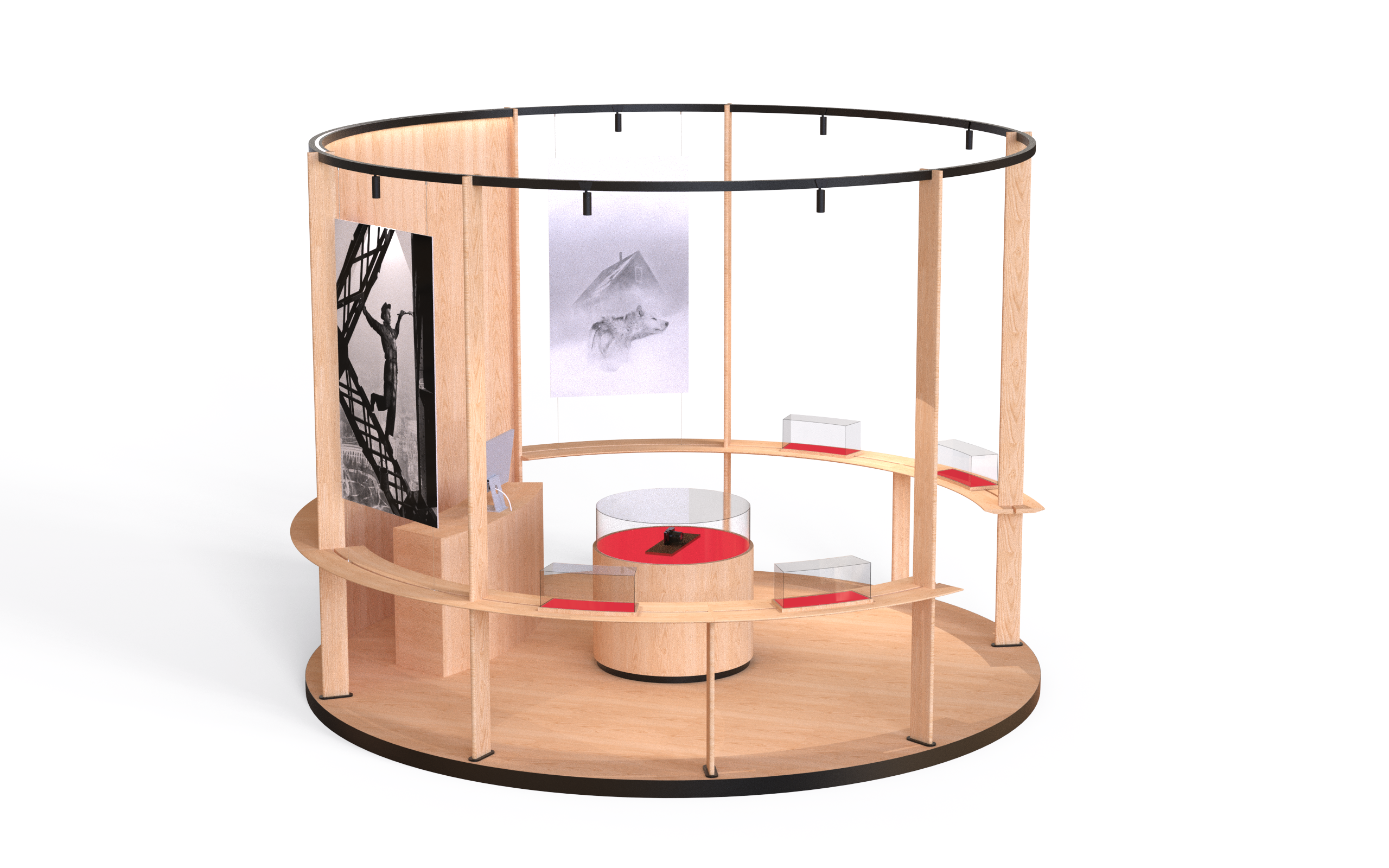 Initial concept visualization, alternate study