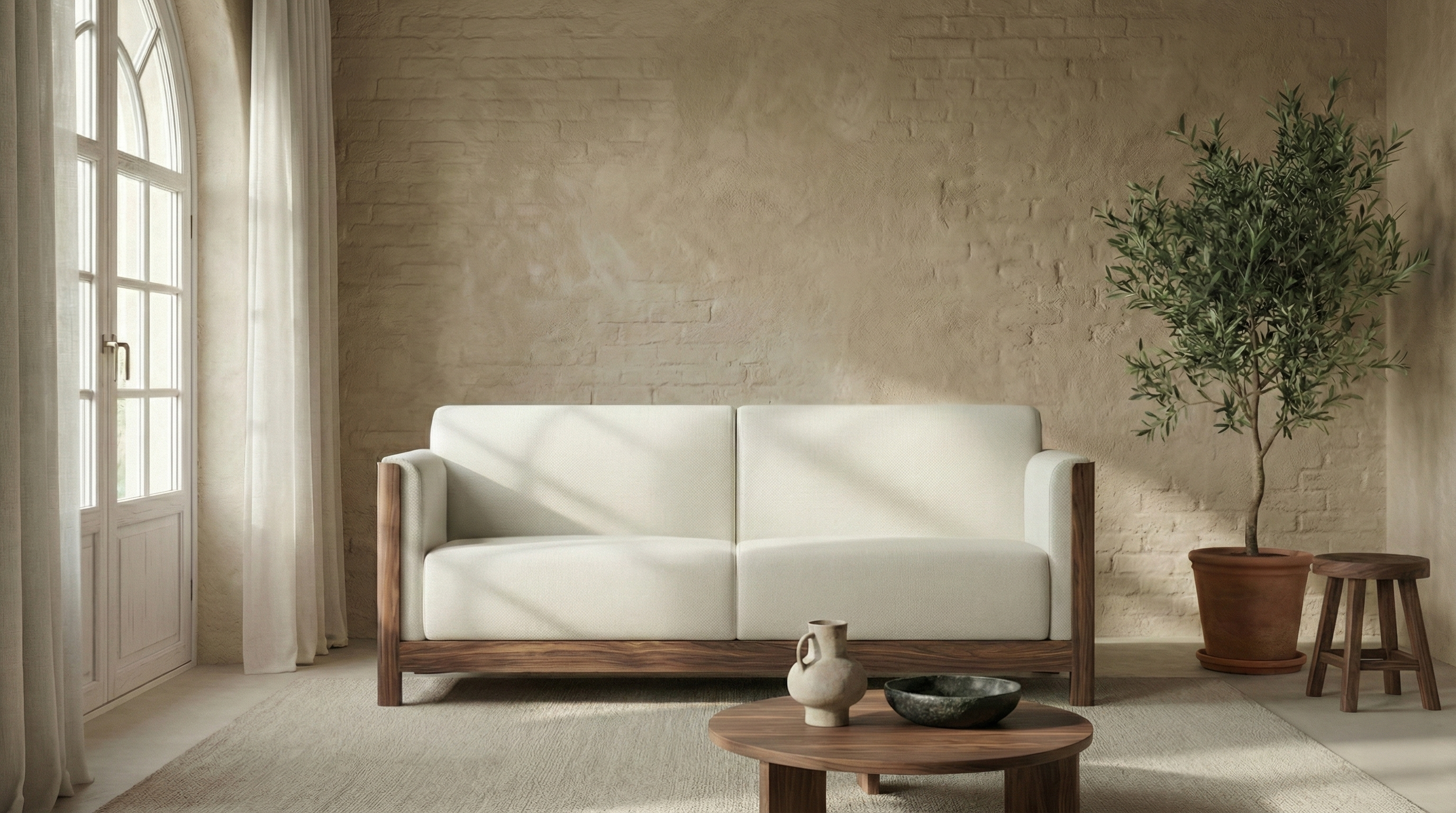 Front view — Dark Walnut