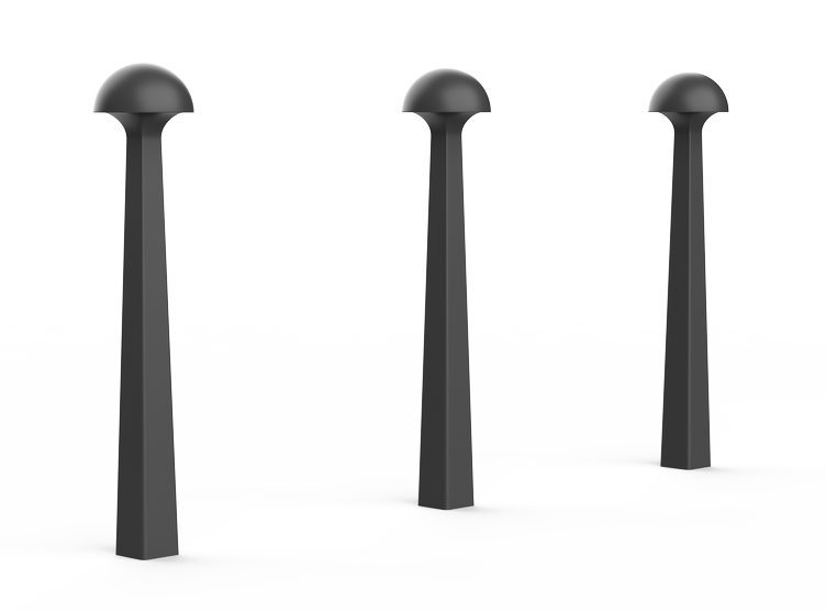 Symmetrical form lineup — radial heads